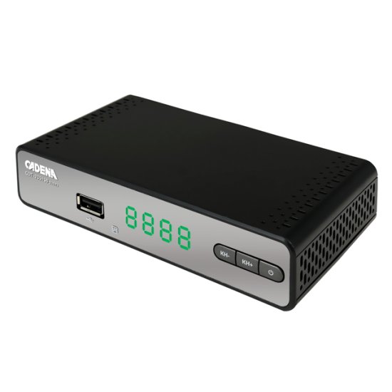 Тв-тюнер цифровой CADENA CDT-2351SB черный