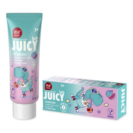 Паста зубная СПЛАТ Juicy lab 6+ Спелый арбуз детская 55мл