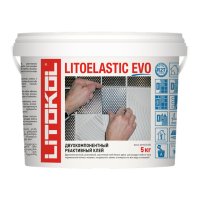 Клей плиточный LITOKOL Литоэластик Эво/Litoelastic Evo белый двухкомп. 5кг