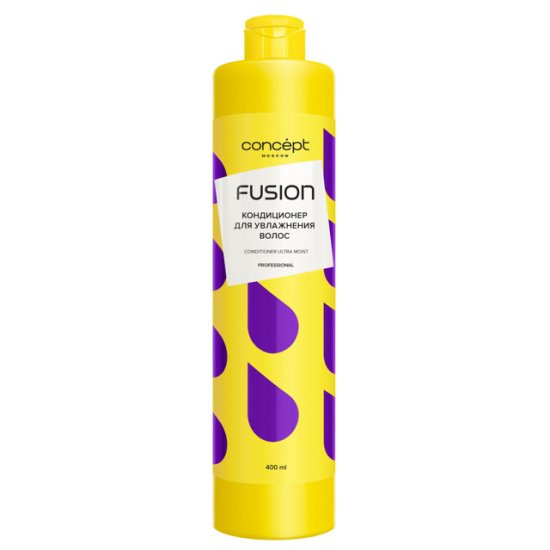 Кондиционер CONCEPT Fusion Ultra Moist для увлажнения волос 400мл