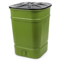 Бочка-бак 250л квадратная (с крышкой)
