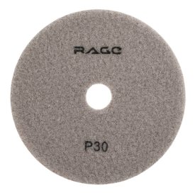 Круг шлифовальный алмазный гибкий АГШК RAGE by VIRA Р30 125мм мокрое шлифование