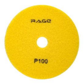 Круг шлифовальный алмазный гибкий АГШК RAGE by VIRA Р100 125мм мокрое шлифование