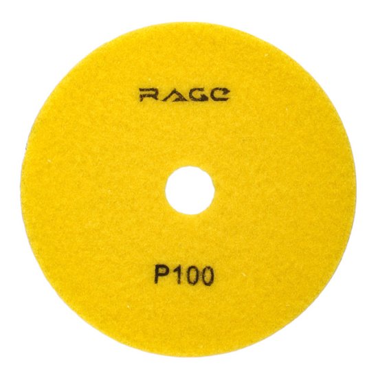 Круг шлифовальный алмазный гибкий АГШК RAGE by VIRA Р100 125мм мокрое шлифование
