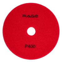 Круг шлифовальный алмазный гибкий АГШК RAGE by VIRA Р400 125мм мокрое шлифование