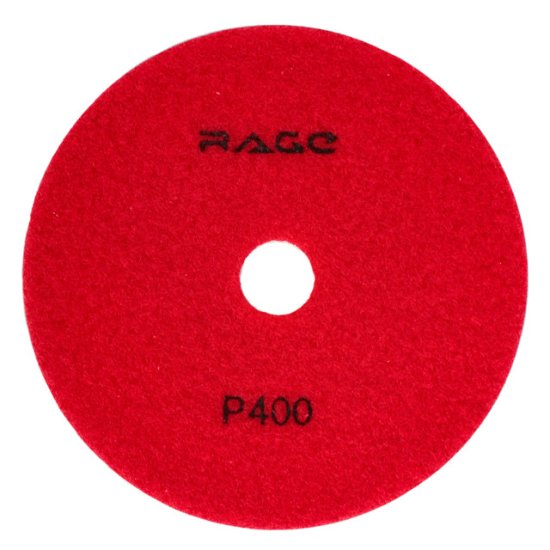 Круг шлифовальный алмазный гибкий АГШК RAGE by VIRA Р400 125мм мокрое шлифование