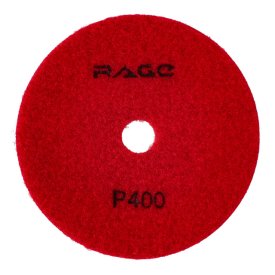 Круг шлифовальный алмазный гибкий АГШК RAGE by VIRA Р400 100мм сухое шлифование