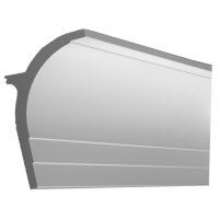 Плинтус потолочный COSCA 85х55х2000мм белый, арт. СПБ091476/KX045