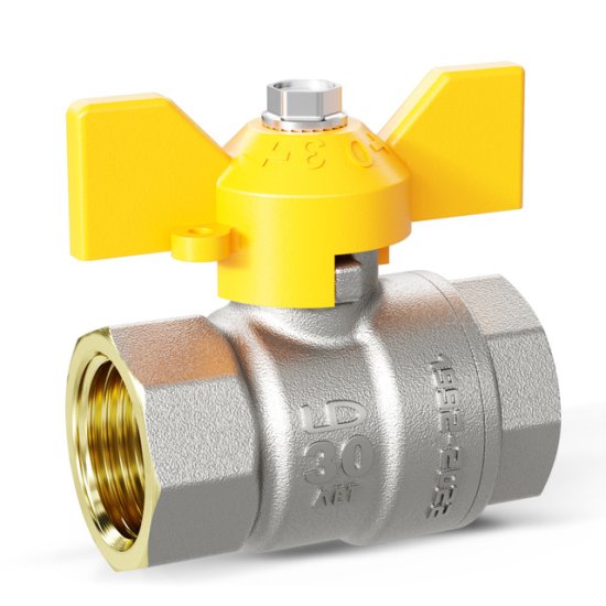 Кран шаровой газовый LD 3/4