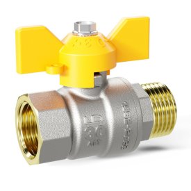 Кран шаровой газовый LD 3/4