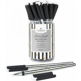 Масляная ручка LOREX Slim Soft B&W.STRAPS
