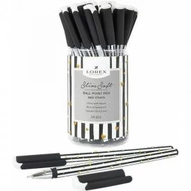 Масляная ручка LOREX Slim Soft B&W.STRAPS