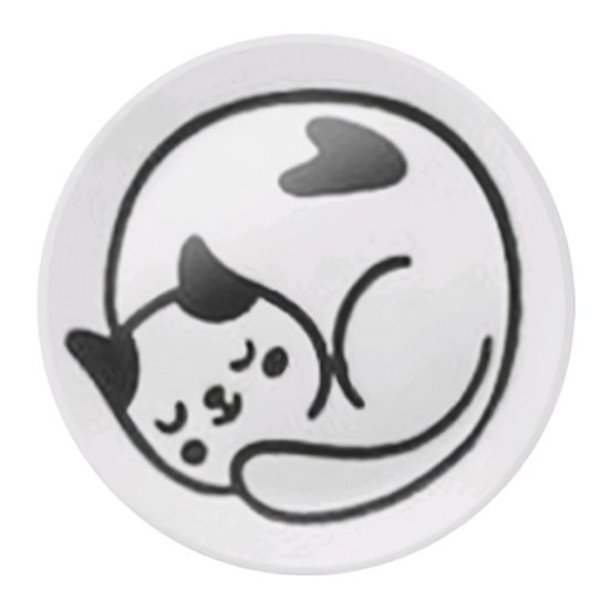 Блюдце ATMOSPHERE Cats 10см керамика