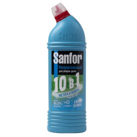 Средство чистящее SANFOR Universal 10в1 Морской Бриз гель 1000г