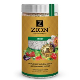 Субстрат ZION Классик ионитный универсальный без нитратов 0,8кг