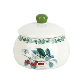 Банка для меда DOLOMITE Fruit Garden 0,5л 13,5х13,5х11,5см керамика