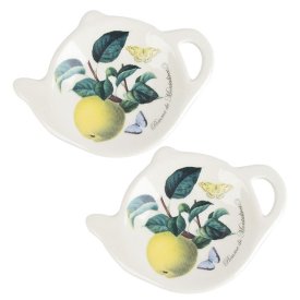 Подставка для чайных пакетиков DOLOMITE Fruit Garden 12х9см керамика