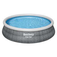 Бассейн надувной BESTWAY 457х457х107см 12362л