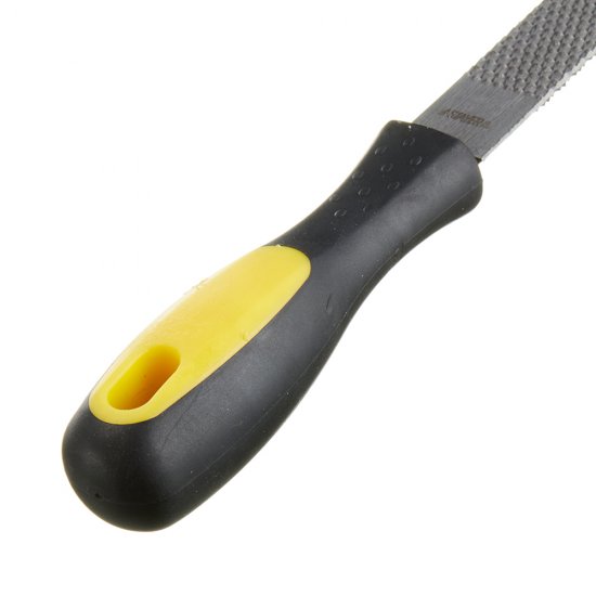 Рашпиль полукруглый Stayer 200 мм двухкомпонентная рукоятка