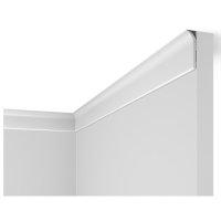 Плинтус потолочный COSCA 40х12х2000мм белый, арт. PL001