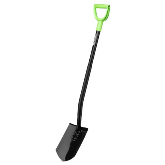 Лопата штыковая Сибртех 18,5х28х119см цельнометаллическая