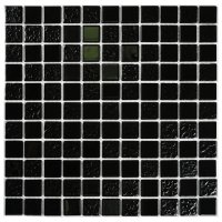 Мозаика стеклянная BONAPARTE Black Rose 30x30x0,35 глянцевый черный