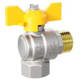 Кран шаровой газовый LD 1/2