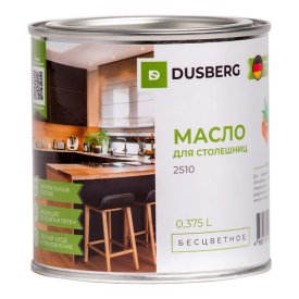 Масло для столешниц и мебели DUSBERG 0,375л бесцветное, арт.2510038
