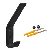 Крючок 2-х рожковый PALLADIUM Manzzaro 011 44 9х2х4см 5кг черный муар