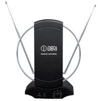 Антенна комнатная активная DORI 6454 VHF(МВ)+UHF(ДМВ) с усилителем