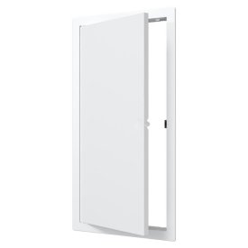 Лючок ревизионный EVECS LN 150х300мм с фланцем 172х322мм пластик клик-клак