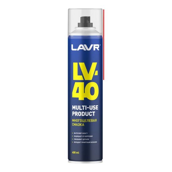 Смазка многофункциональная LAVR LV-40 400мл