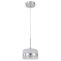 Светильник подвесной ESCADA Лейс 1хLED 10Вт 4500К хром