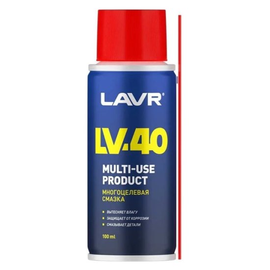 Смазка многофункциональная LAVR LV-40 100мл