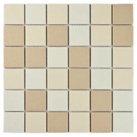 Мозаика керамогранитная BONAPARTE Admira 30,3x30,3x0,6 бежево-коричневый микс