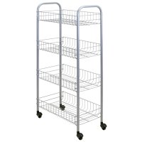 Этажерка для ванной METALTEX Pisa 4 яруса белая