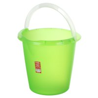 Ведро DAREL PLASTIC 10л без крышки пластик микс цвета