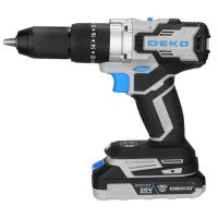 Дрель-шуруповерт ударная DEKO ZKCD20V PRO 135Нм 20В Li-Ion 3,0Ач 2АКБ бесщеточный
