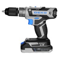 Дрель-шуруповерт DEKO ZKCD20V PRO 45Нм 20В Li-Ion 2,0Ач 2АКБ