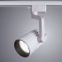 Светодиодный трековый светильник однофазный Arte Lamp Wales 4000К 40 Вт 1 кв.м белый (A1640PL-1WH)