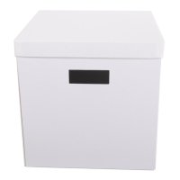 Короб для хранения TODELIA Эдж/Absolute 280х280х280мм картон белый