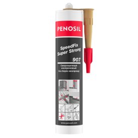 Клей монтажный каучуковый PENOSIL SpeedFix Super Strong 907 сверхпрочный 280мл бежевый, арт.H4754