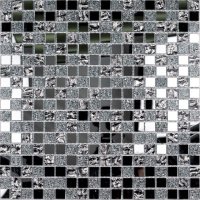 Мозаика стеклянная BONAPARTE Mirror 30x30x0,4 зеркальный серебряный