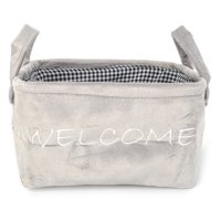 Корзина═для═хранения TODELIA Скейл/Gate 260х160х120мм полиэстер/металл серая