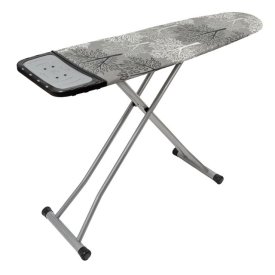 Доска гладильная ZALGER Magic 130x38см перфорация металл полка для утюга