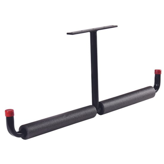 Крюк потолочный T-образный 76х300мм D22 черный