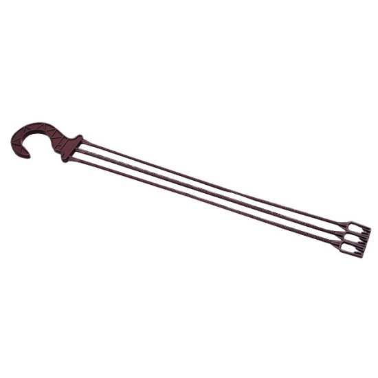 Подвес для кашпо 45см  темно-коричневый пластик