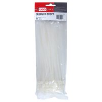 Стяжка кабельная 200х4,8мм 80шт белый