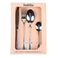 Набор столовых приборов TODELIA Элегантность/Elegance 24шт. нерж.сталь