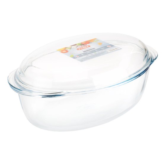 Утятница PYREX Эссеншэлс/Essentials 4л 33х20х9см с крышкой жаропрочное стекло
